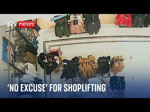'No excuse' for shoplifting amid cost of living crisis - policing minister