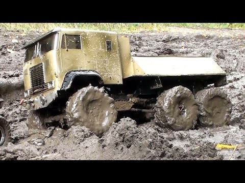 RC TRUCK MODEL OFF Road - MUD Diggers - RC4WD Beast 6x6, Axial Dingo - UCOZmnFyVdO8MbvUpjcOudCg