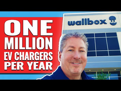 1,000,000 EV Chargers by 2030! Wallbox Arlington, Texas Factory Tour