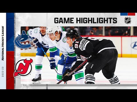 Canucks @ Devils 2/6 | NHL Highlights 2023