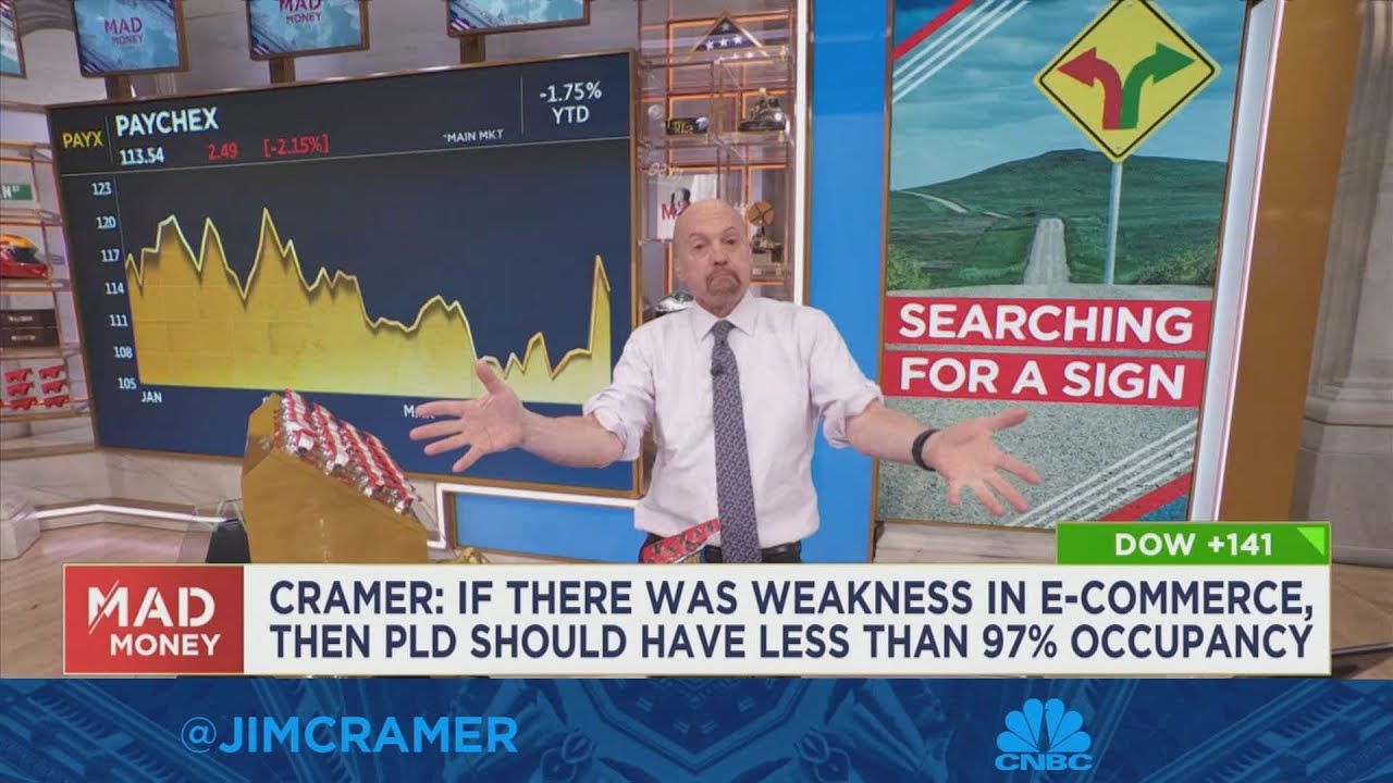 Cramer: If there was weakness in E-Commerce then PLD should have less than 97 percent occupancy