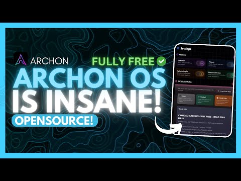 Archon OS: First-Ever AI Operating System for AI Coding! (Opensource)
