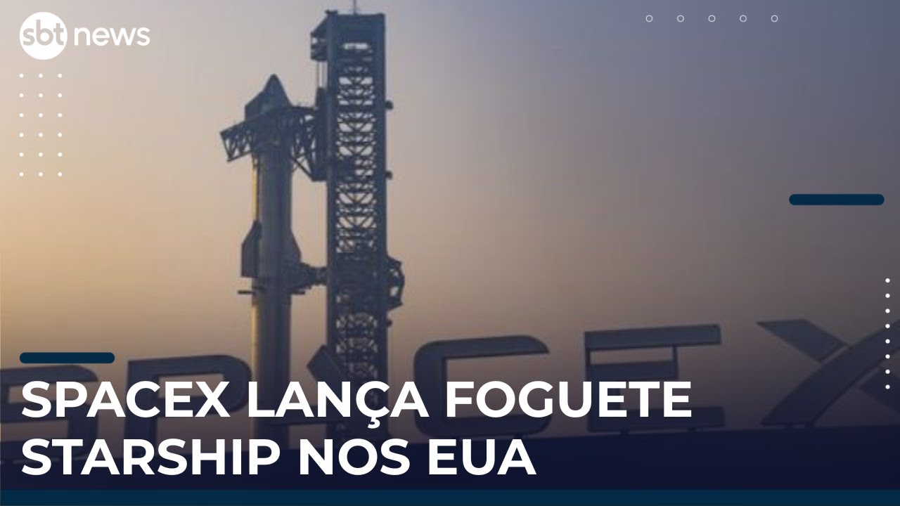 AO VIVO: SpaceX lança o foguete Starship; assista