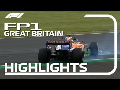 2019 British Grand Prix: FP1 Highlights