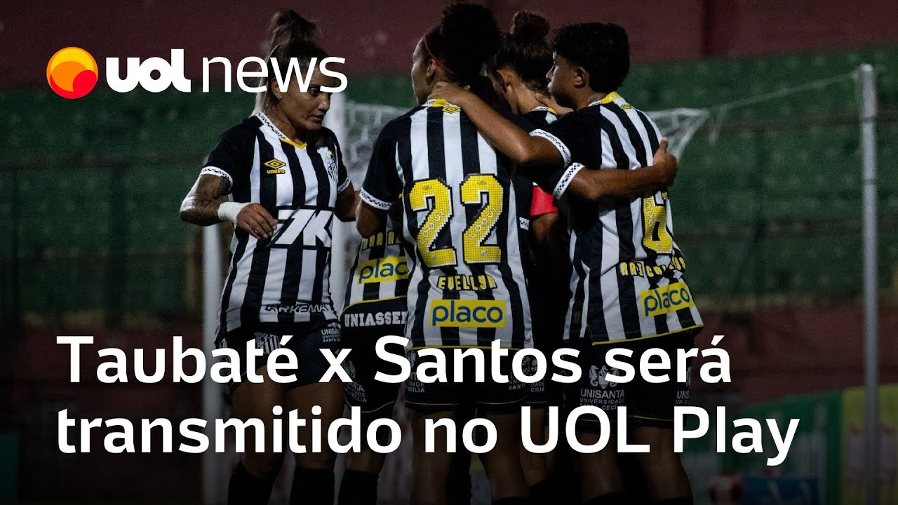Paulistão Feminino Taubaté x Santos será transmitido quarta às 19h no UOL Play