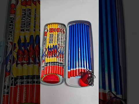 Best ASMR filling 90's pencil case #shots #youtubepartner