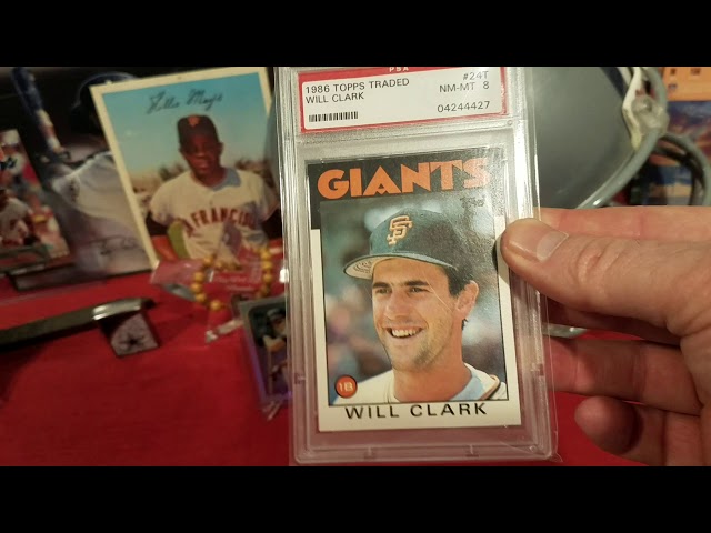 Will Clark’s Baseball Card is a Must-Have for Collectors