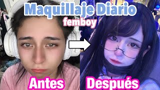 COMO MAQUILLARSE COMO TRAPITO?! full tutorial😳|Tutorial Maquillaje Fem