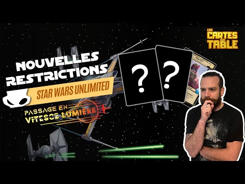 STAR WARS UNLIMITED - CARTES SUSPENDUES SET 4