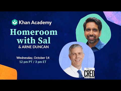 Homeroom with Sal & Arne Duncan - Wednesday, October 14
