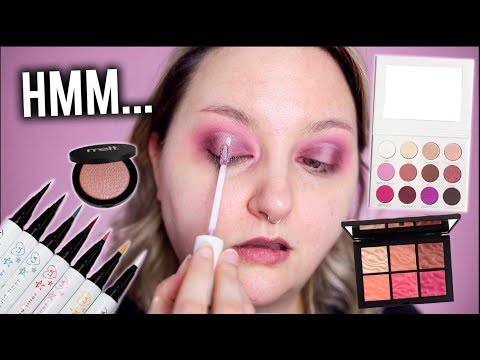 FULL FACE FIRST IMPRESSIONS TESTING NEW MAKEUP! - UCOtoxvHLKrIlWbt4MRBWfbQ