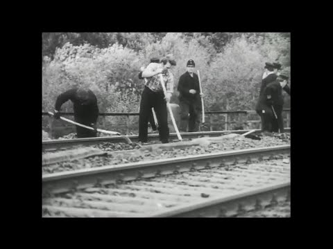Ongevallen preventie bij de DB - 1970 |  Accident prevention in the railway maintenance service