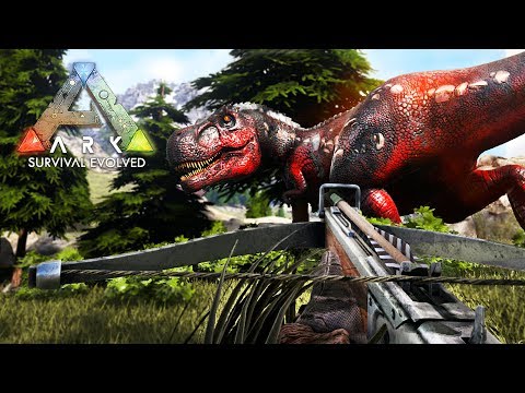 ARK: Survival Evolved -  ALPHA T-REX ATTACK!! (ARK Ragnarok Gameplay) - UC2wKfjlioOCLP4xQMOWNcgg