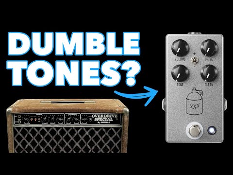 The JHS Moonshine Parallel Overdrive (Dumble Tones and Bass Guitar Demonstration)