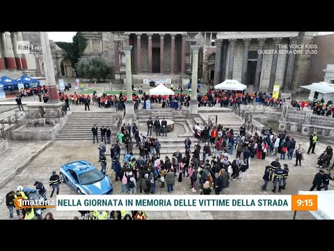 La giornata della memoria delle vittime della strada - Unomattina - 08/12/2023