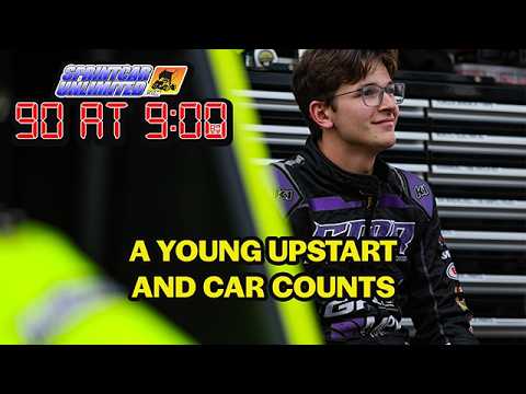 SprintCarUnlimited 90 at 9 for Wednesday, April 8th: Steven Snyder Jr. shows speed; PA car counts - dirt track racing video image