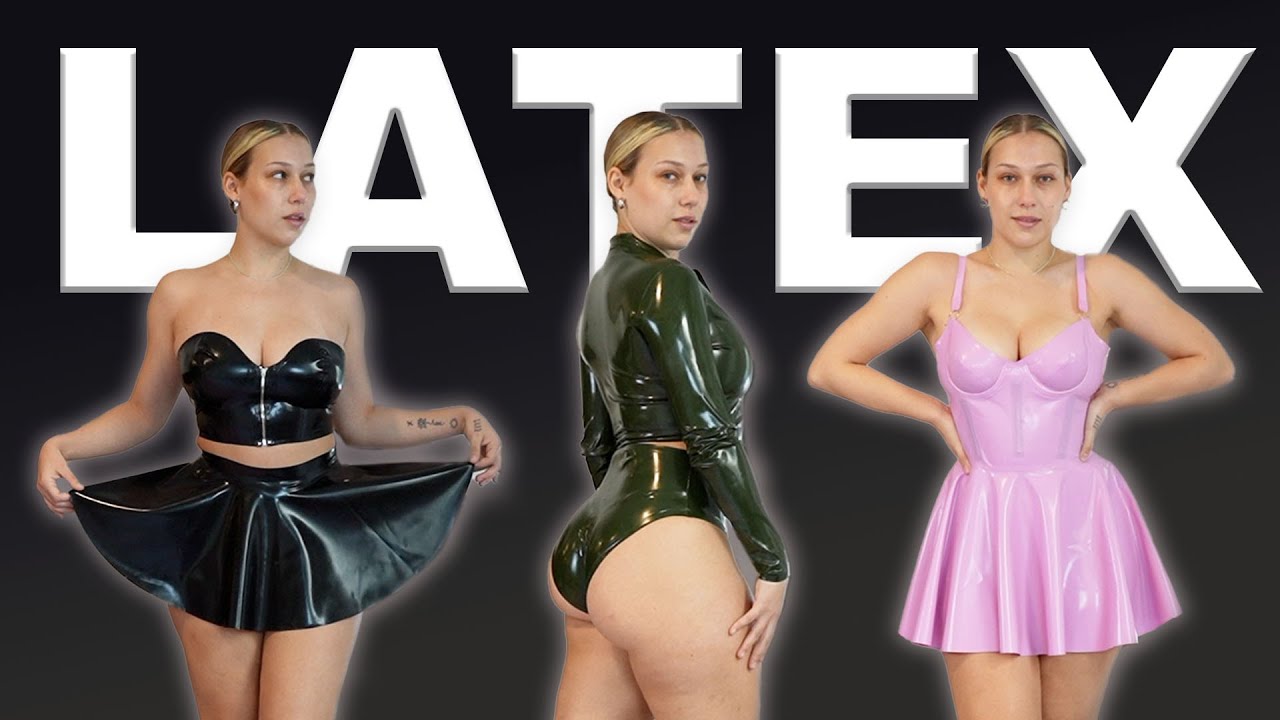 Elin Harness Latex Outfits Try On Haul