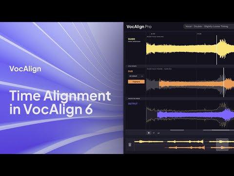 Time Alignment with VocAlign