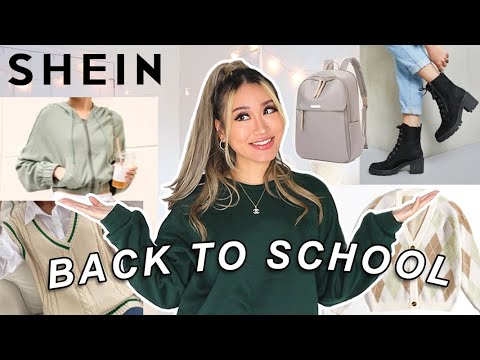 Video: SHEIN BACK TO SCHOOL TRY-ON HAUL ⭐ GIVEAWAY + discount code