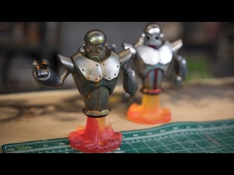 Painting Robot Kits to Look like Rusted Metal! - UCiDJtJKMICpb9B1qf7qjEOA