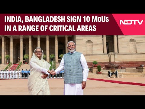 Sheikh Hasina India Visit | India, Bangladesh Sign 10 Agreements For Bolstering Ties