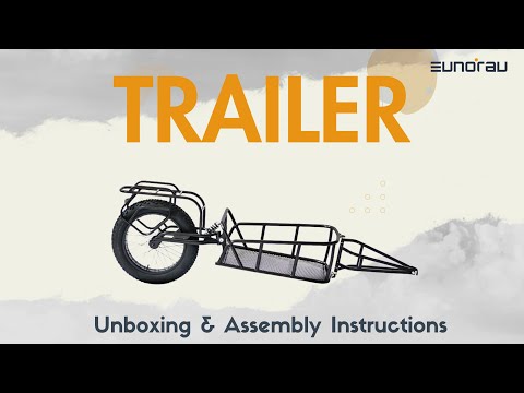 UNBOXING: The Eunorau Fat Tire Trailer
