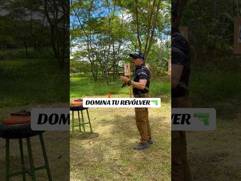 “Aprende la manipulación segura y responsable del revólver. #Seguridad #ArmasDeFuego”