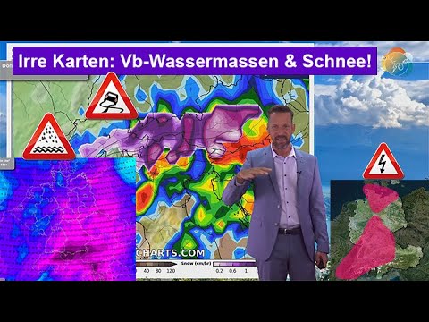 Wettersturz mit Herbst- & Wintereinbruch im Gebirge. Vb mit viel Regen? Vorhersage 07.-15.09.2024.