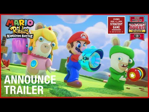 Mario + Rabbids Kingdom Battle: E3 2017 Announcement Trailer | Ubisoft [NA] - UCBMvc6jvuTxH6TNo9ThpYjg