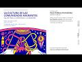 Imatge de la portada del video;LA CULTURA DE LAS COMUNIDADES MIGRANTES
