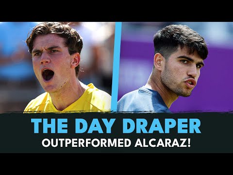 The Day Jack Draper Dominated Carlos Alcaraz ✋ | Queen's 2024 Extended Highlights