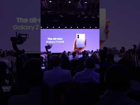 Samsung Galaxy Z Fold 8 (wide) unveiled