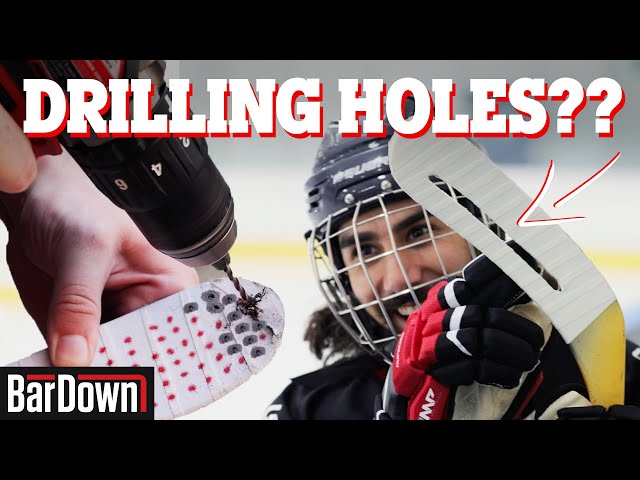 A Hockey Stick With Holes is a Must-Have for Any Player