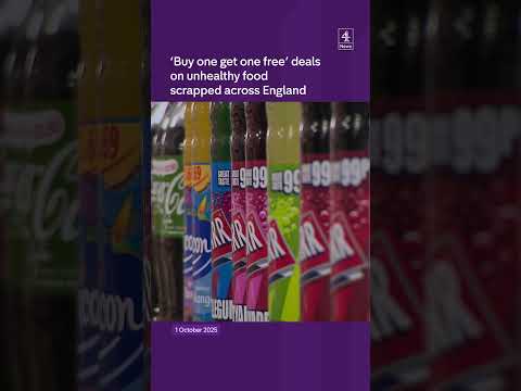 Government bans unhealthy food promos