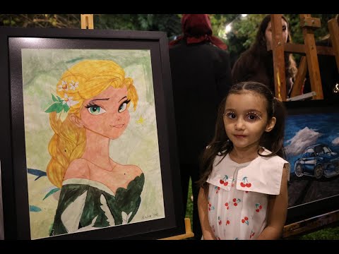 Küçük yeteneklerin, büyük eserleri sergilendi