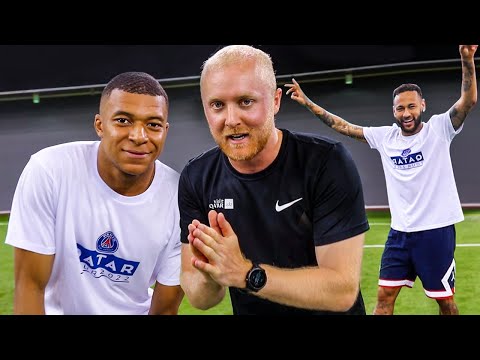 FOOTBALL CHALLENGES vs MBAPPE & NEYMAR