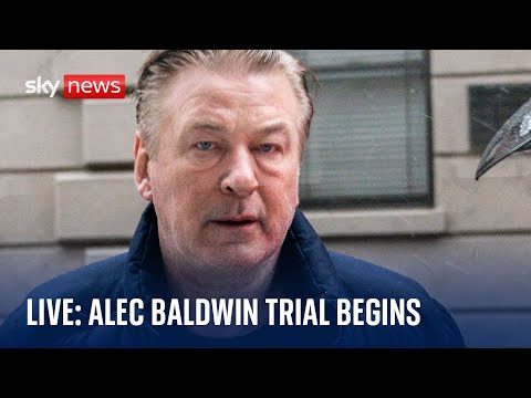 Watch: Alec Baldwin 'Rust' shooting trial begins