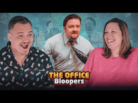 The Office UK Bloopers are HILARIOUS! 😂 Americans React to All Seasons Outtakes