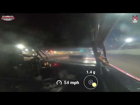 #13 Carlie Burris - Pure Stock - 11-17-2023 Springfield Raceway - In Car Camera - dirt track racing video image