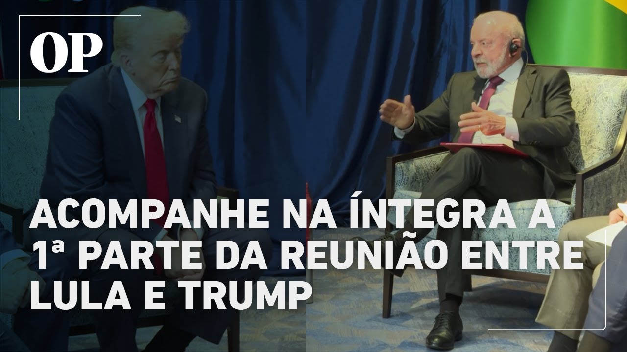 Veja na íntegra a primeira parte da reunião entre Lula e Trump na Malásia