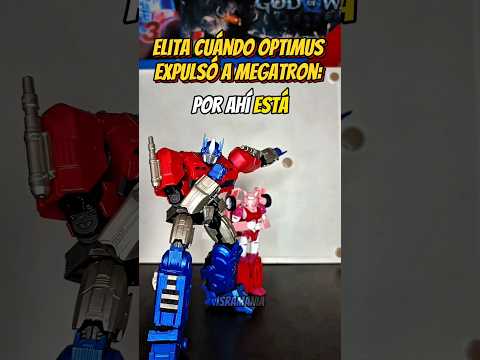 Elita cuando Optimus EXPULSO a Megatron #transformersone #elitaone #optimusprime #megatron #shorts