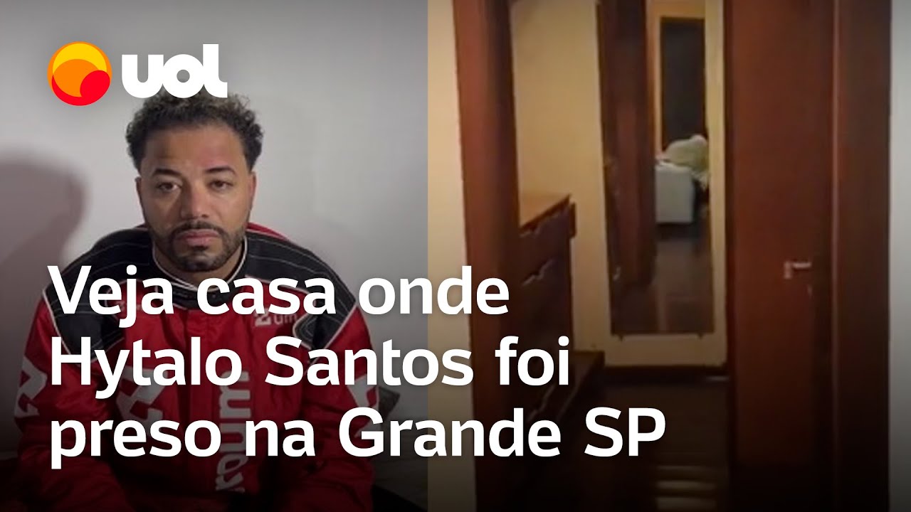 Hytalo Santos preso Vídeo mostra casa onde influenciador estava na Grande SP