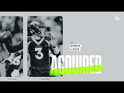 Welcome to Seattle, Drew Lock! | 2022 Seattle Seahawks video clip