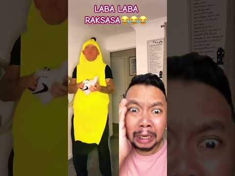 MR BANANA DAN LABA LABA!!!?? #funny #comedy #scary #prank #shortsfeed