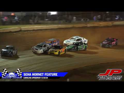 SEHA Hornet Feature- Carolina Speedway 5/10/24 - dirt track racing video image