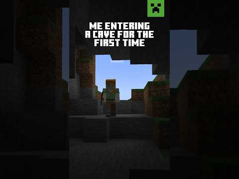 REMEMBER YOUR FIRST CAVE IN MINECRAFT?