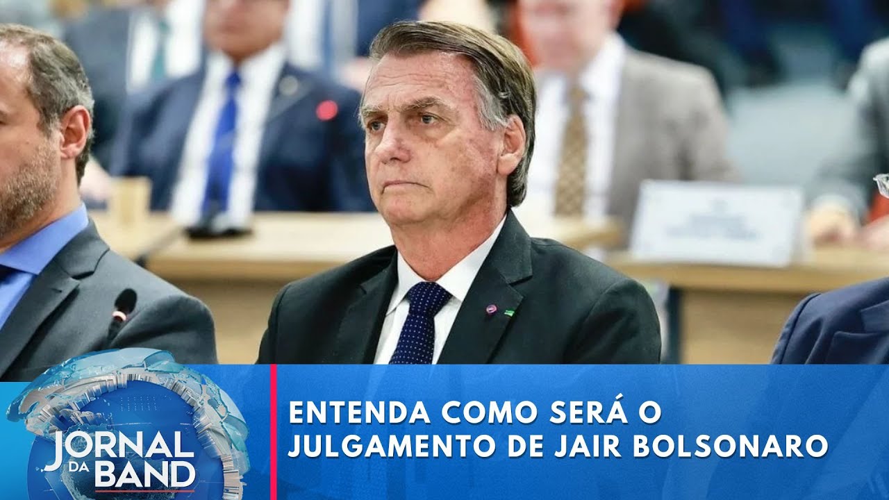 Entenda como será o julgamento de Bolsonaro no STF | Jornal da Band