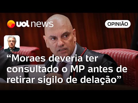 Moraes acerta ao transferir Lessa, mas não ao tirar sigilo de delação sem consultar MP | Maierovitch