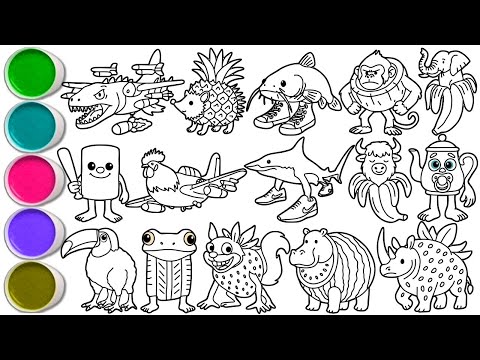 Draw 15 Amazing Italian Meme Creatures in Minutes - Bombardiere Lucertola, Snooffi & others