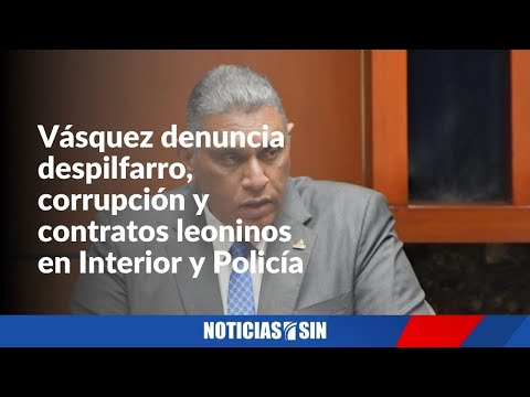 #ENVIVO Ministro de Interior y Policía comparece en el Senado